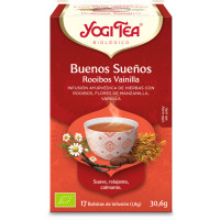 YOGI TEA BUENAS NOCHES ROOIBOS VAINILLA 6*30.6 GR